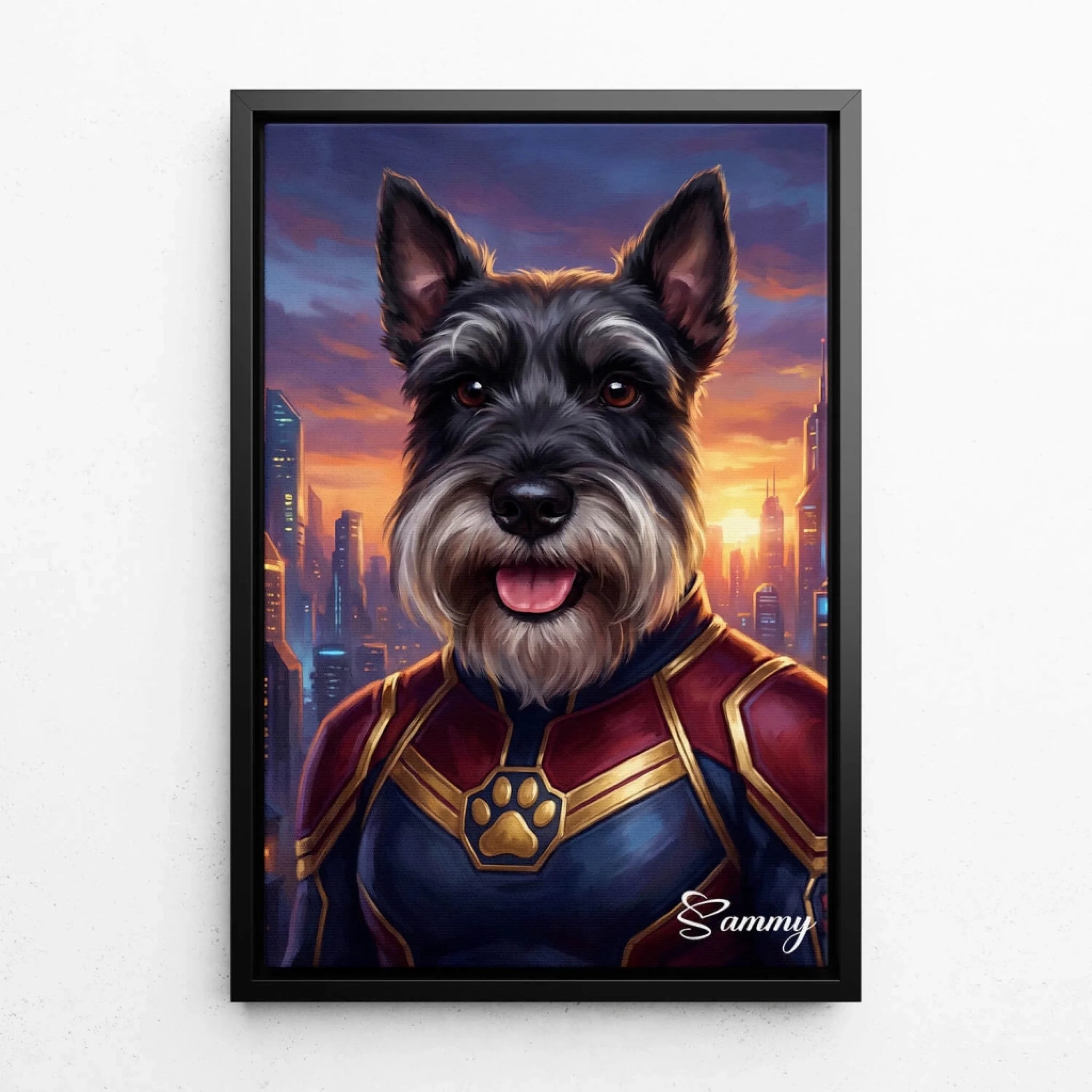 katzenportrait-rahmen-schwarz