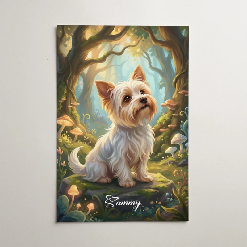 Retrato de animal em estilo fantasia / cartoon