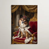 Retrato de cão estilo renascentista a partir da tua foto - póster