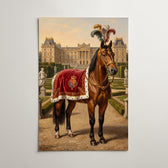 Retrato de cão estilo renascentista a partir da tua foto - póster